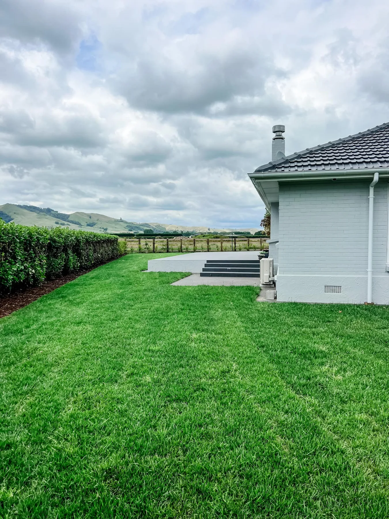 The Farmhouse — lawn and exterior