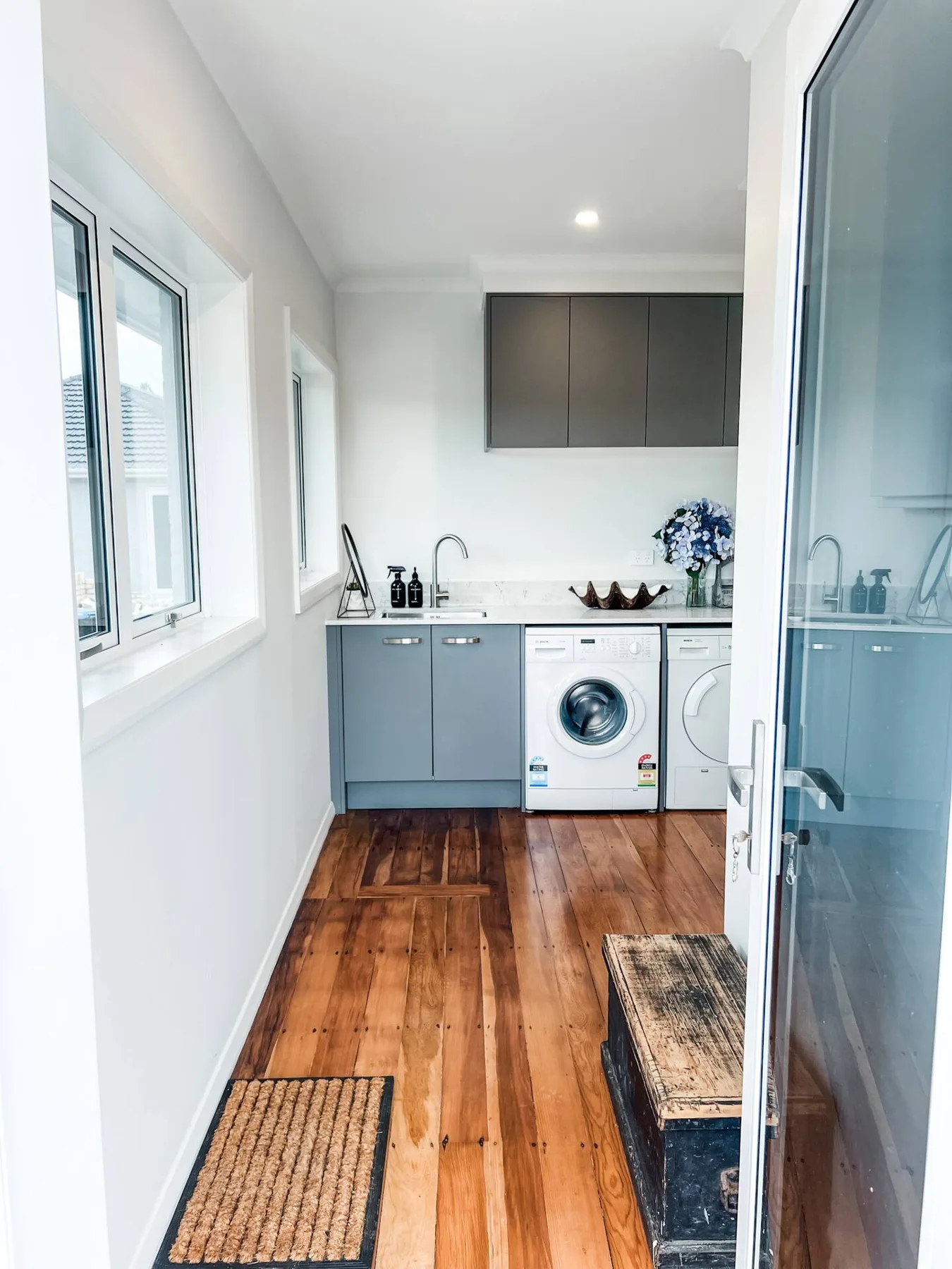 The Farmhouse — kitchen and laundry
