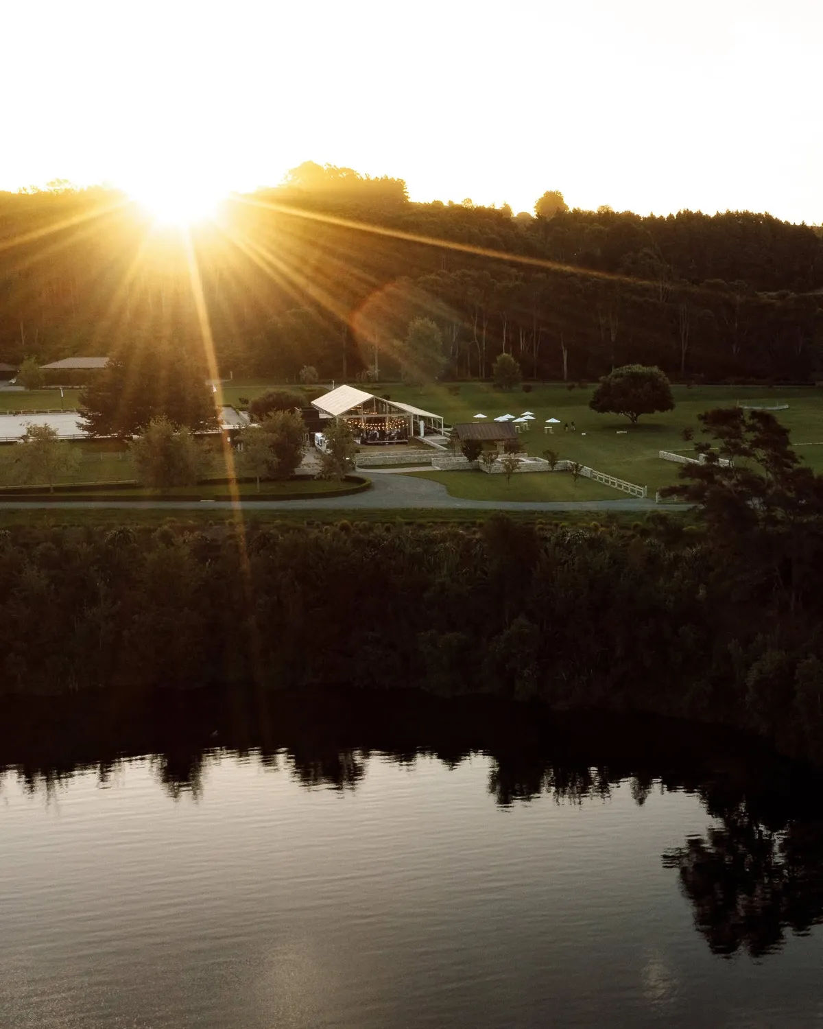 The Gold Marquee at Takapoto Estate