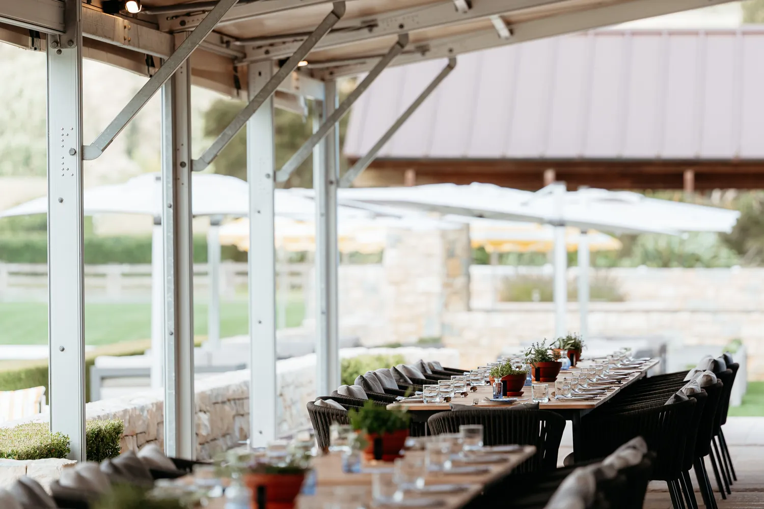 The Gold Marquee at Takapoto Estate