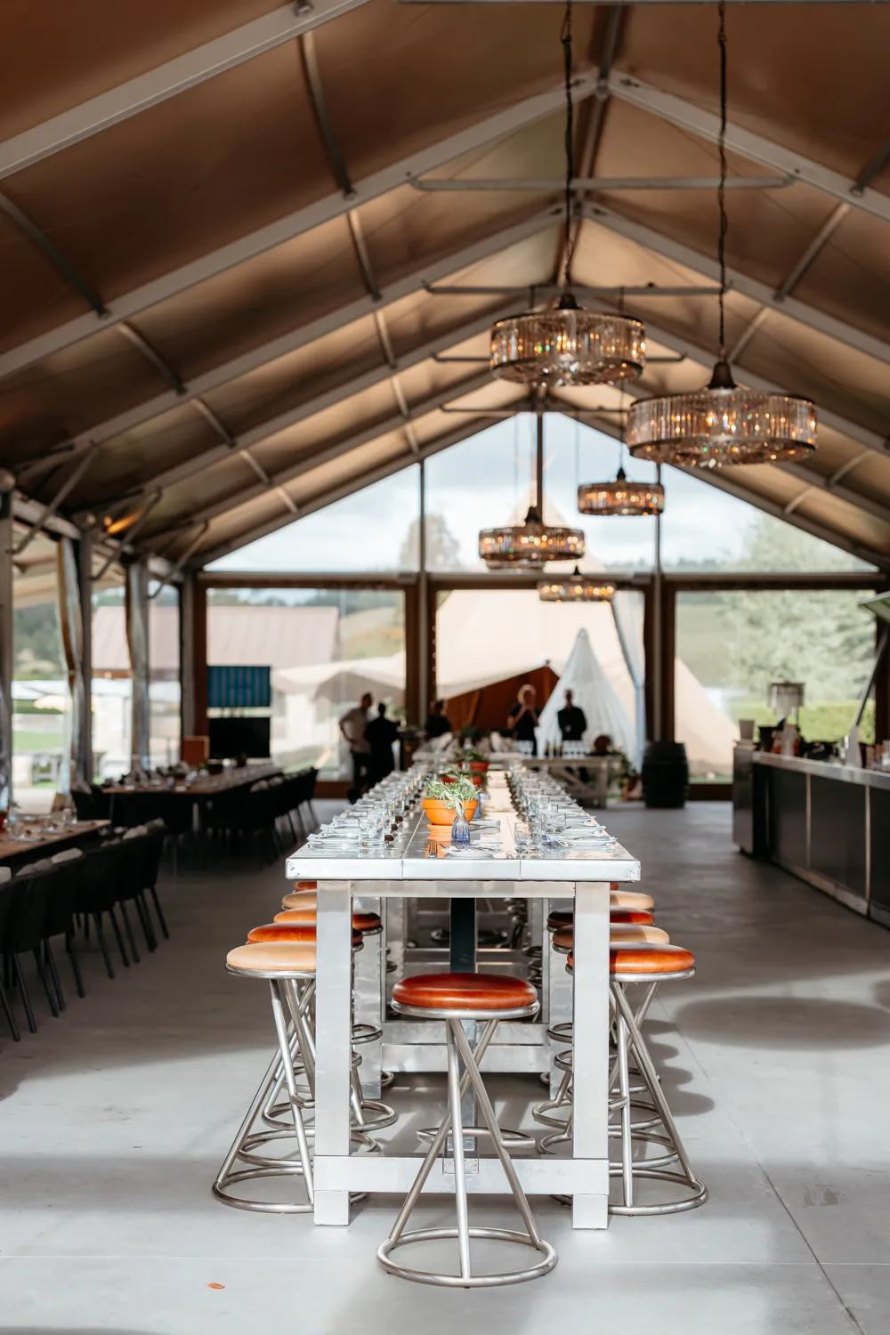 The Gold Marquee at Takapoto Estate
