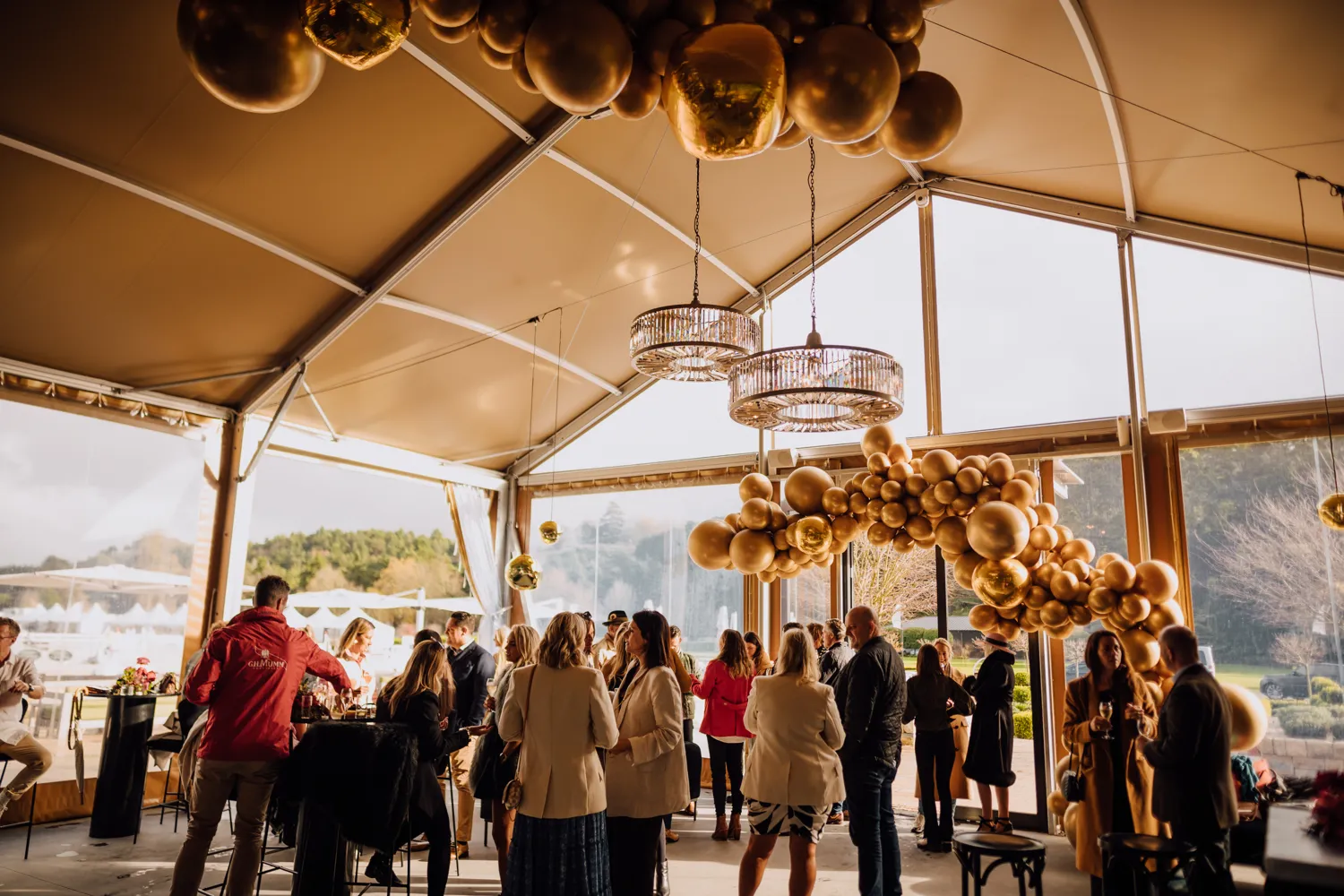 The Gold Marquee at Takapoto Estate