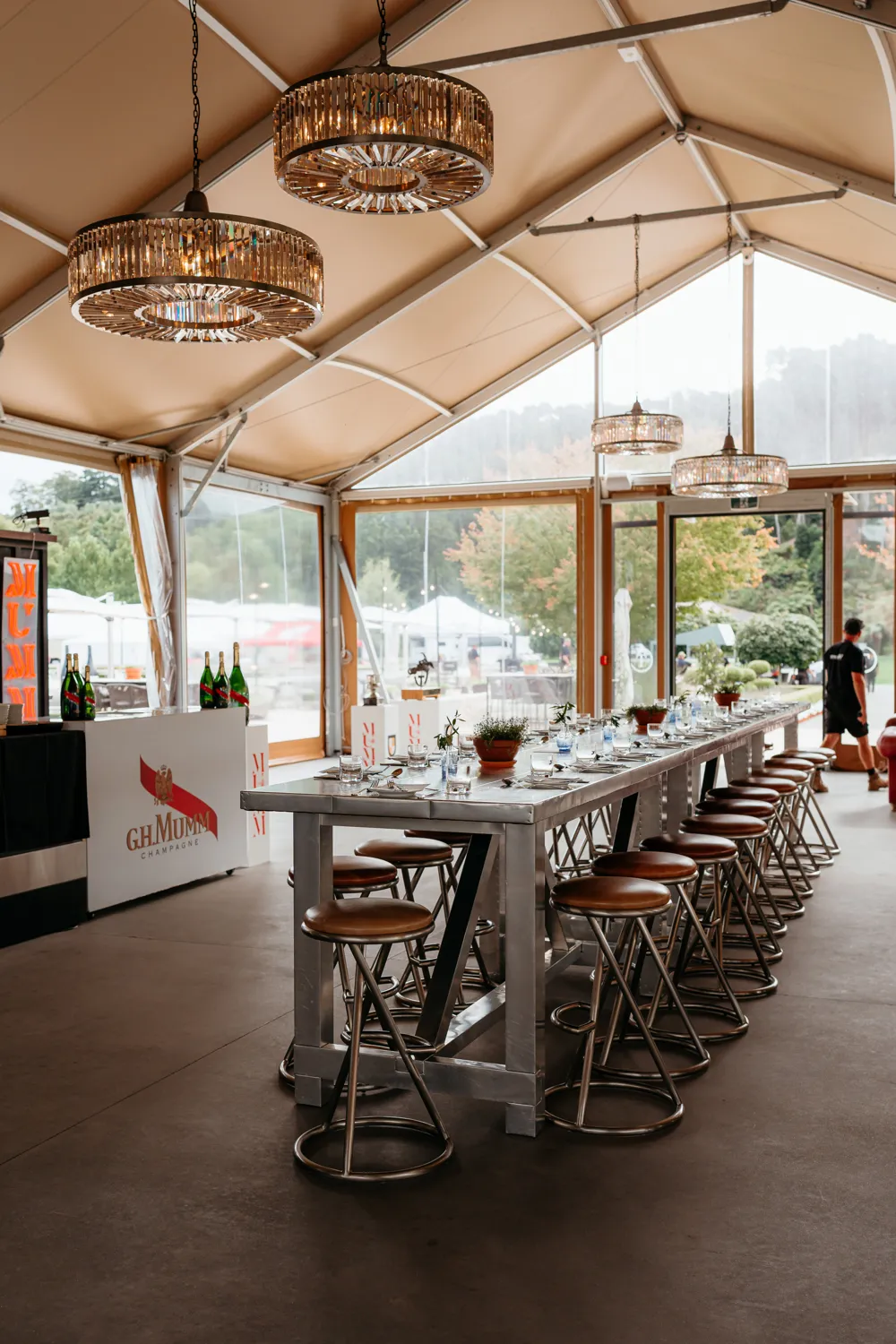 The Gold Marquee at Takapoto Estate