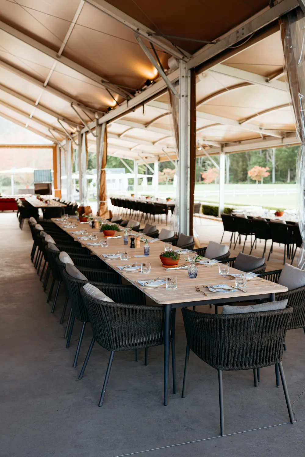 The Gold Marquee at Takapoto Estate
