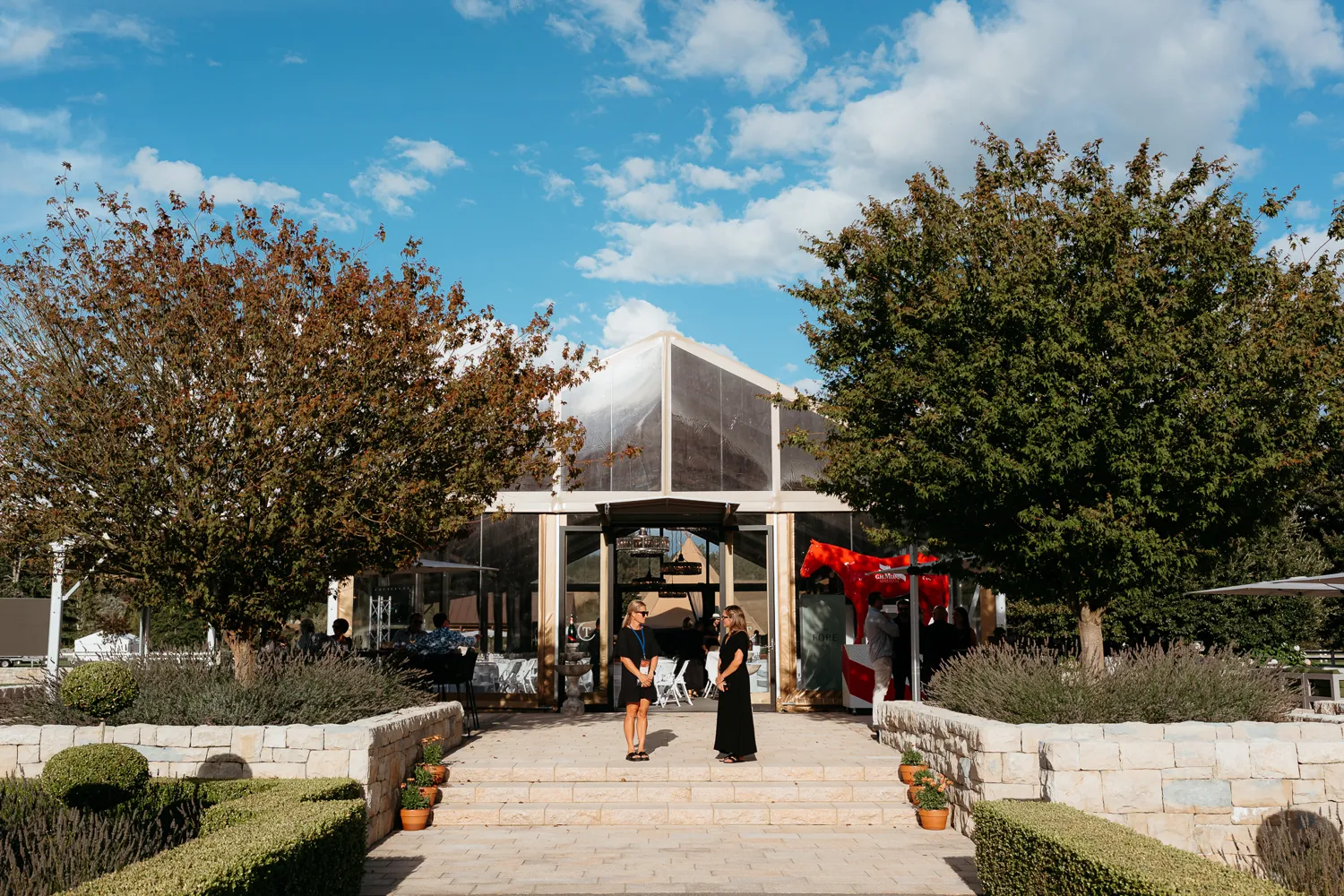 The Gold Marquee at Takapoto Estate