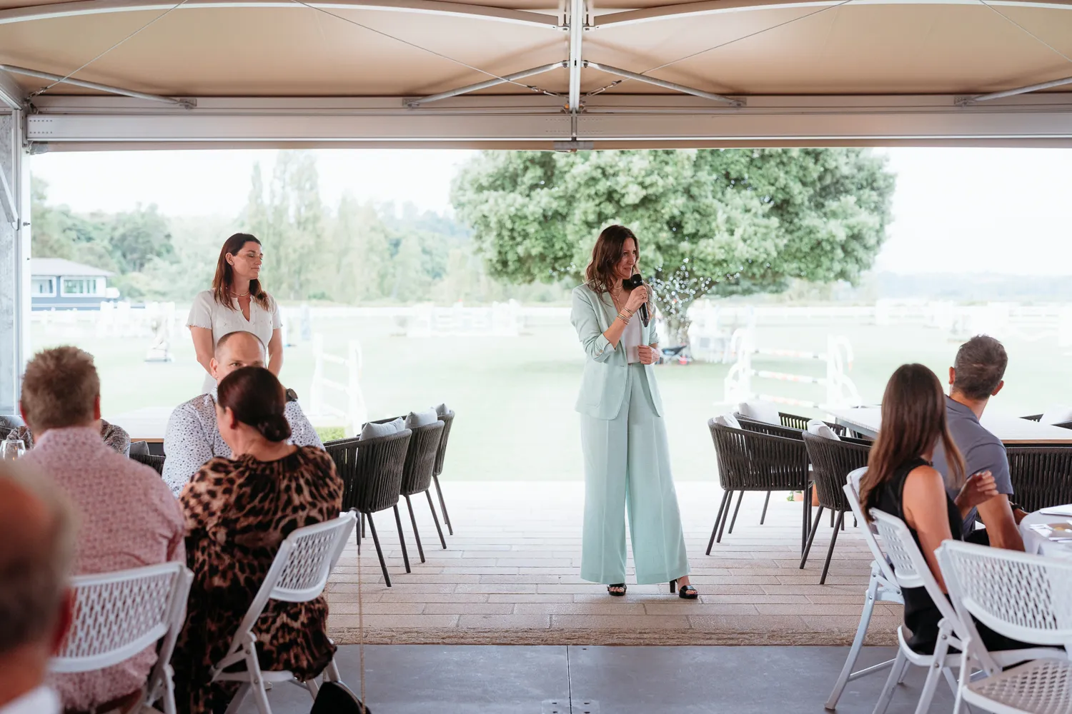 The Gold Marquee at Takapoto Estate
