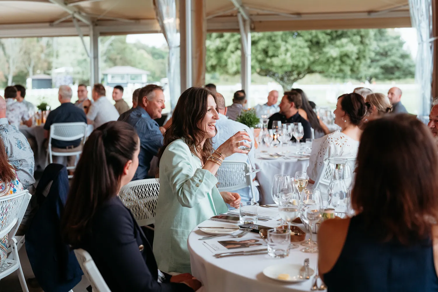 The Gold Marquee at Takapoto Estate