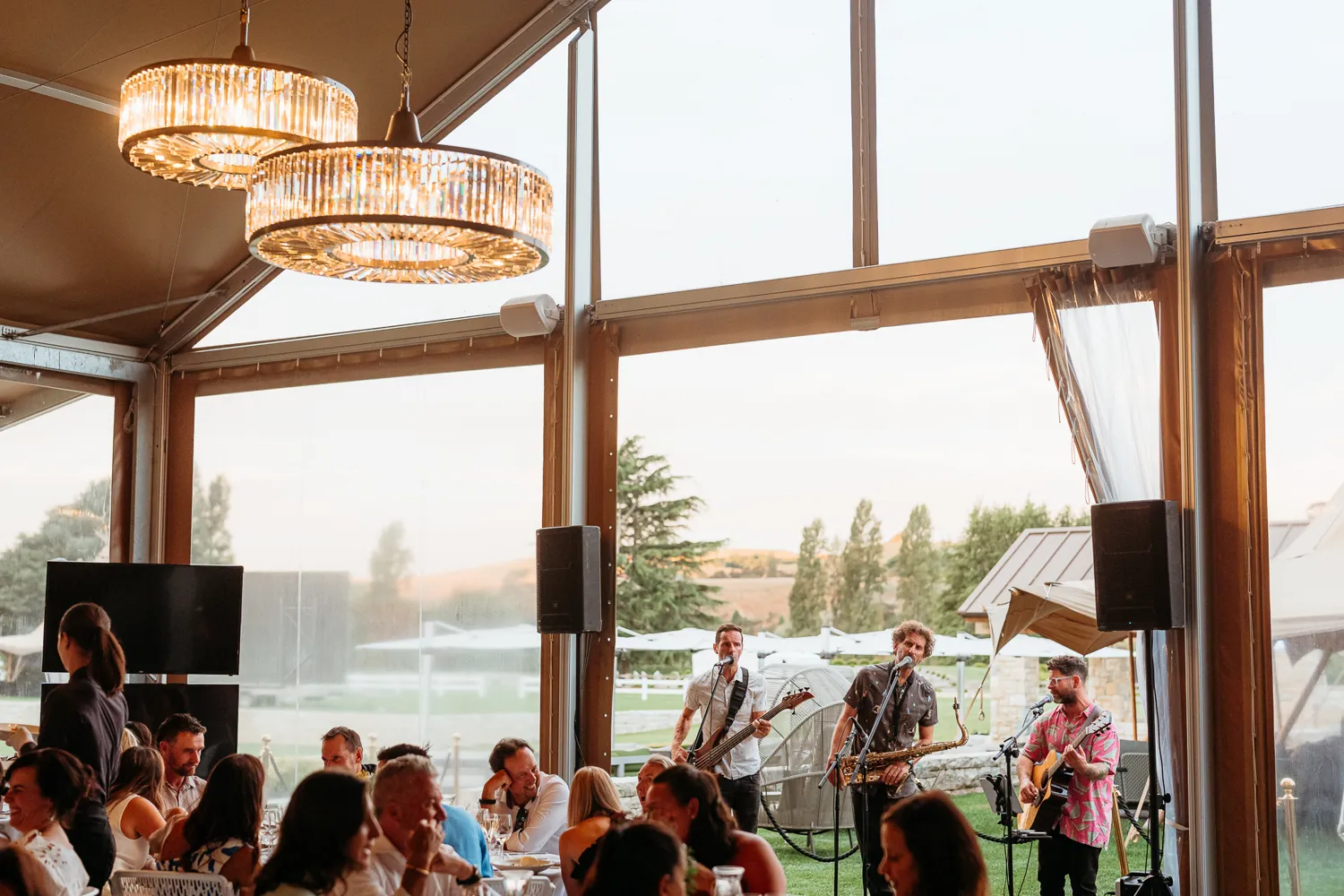 The Gold Marquee at Takapoto Estate