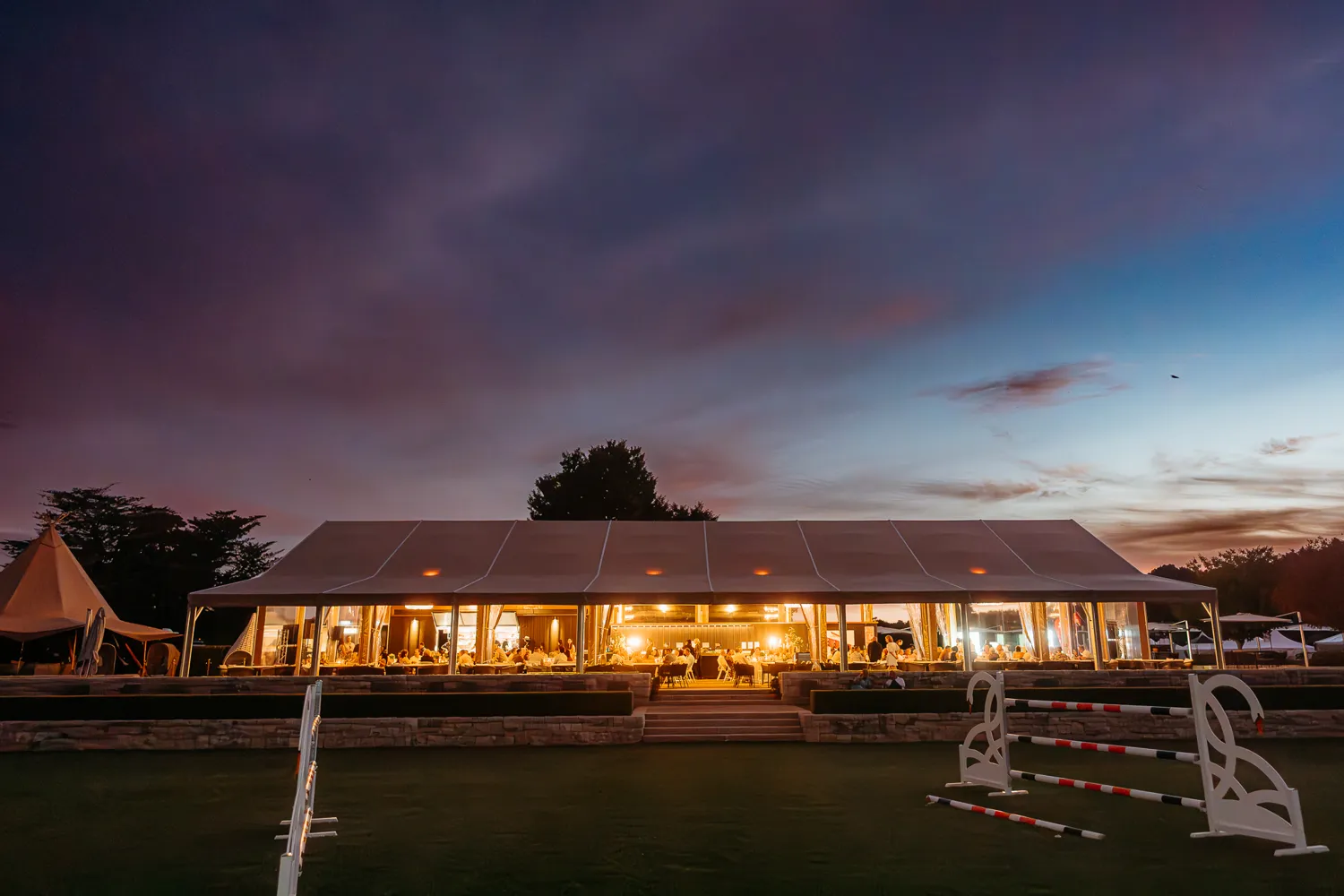 The Gold Marquee at Takapoto Estate