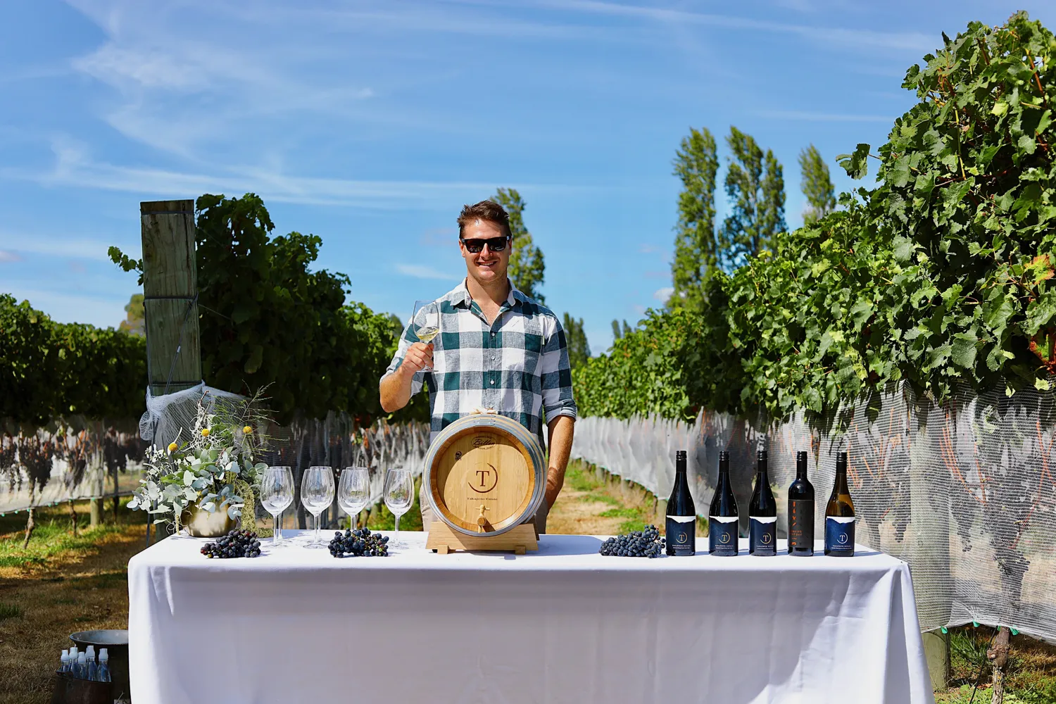 The Takapoto vineyard