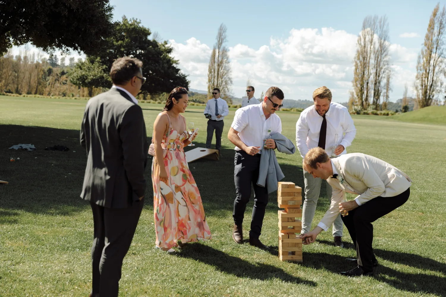 A wedding at Takapoto Estate
