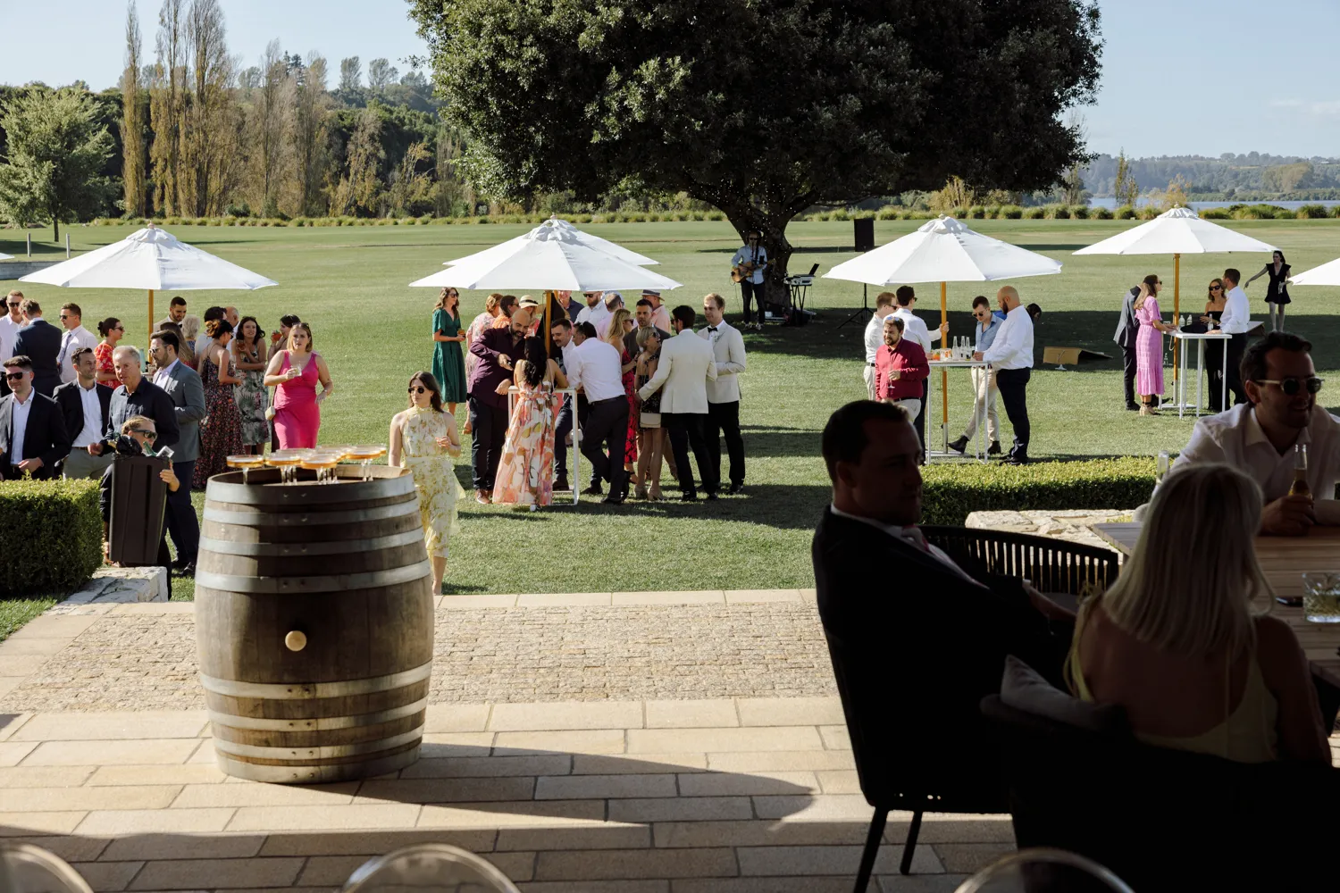 A wedding at Takapoto Estate